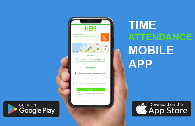 Mobile Time Attendance System App Dubai